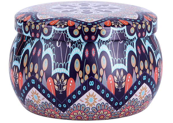 Hand Crafted Candles - Bohemian Pattern