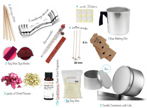 Complete Candle Making Kit - Standard